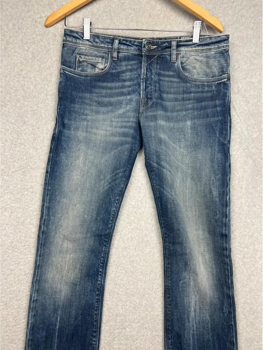 90s Vintage Patrizia Pepe PTZPP 1993 Stone Wash Straight Leg Jeans Mens Size 30